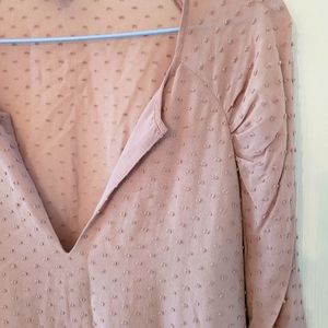 Babaton silk blouse, size M